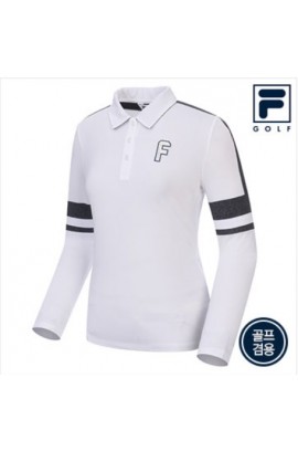 FILA Logo LS Shirt - White